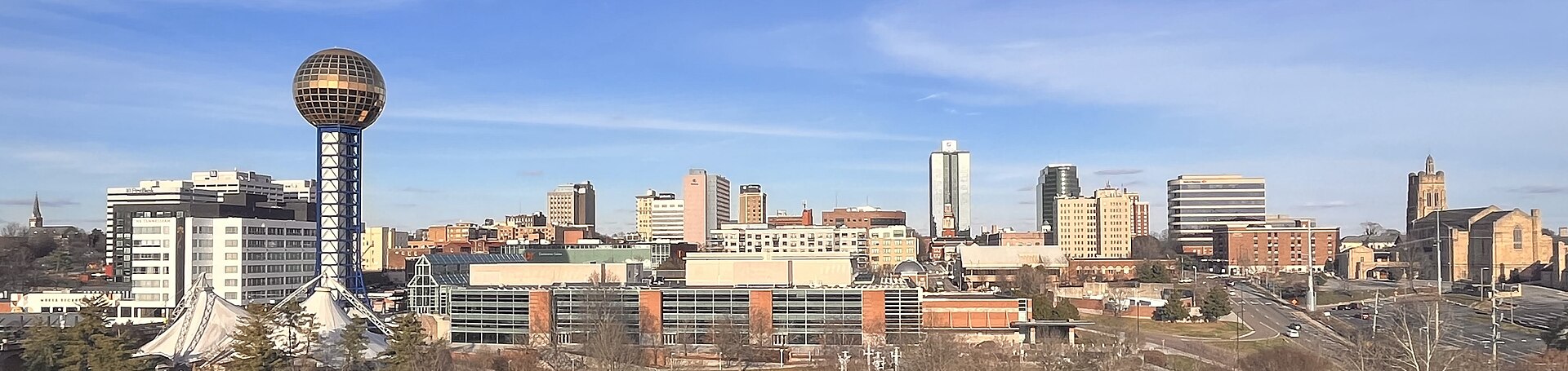 Knoxville skyline and the Sunsphere